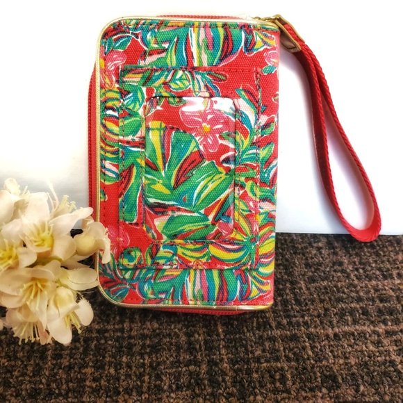 Lilly Pulitzer Tropical Wristlet - Picture 3 of 6